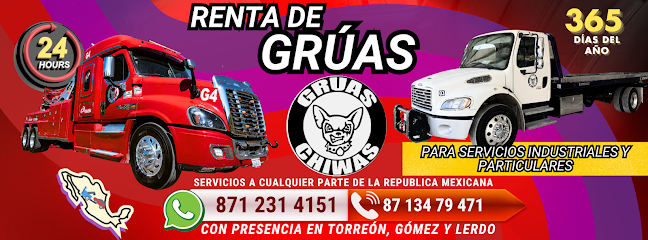 Grúas Chiwas